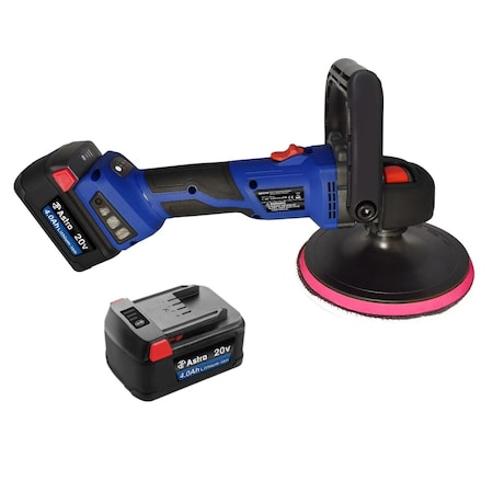 Astro Pneumatic POLISHER 7" W/2 BATTERIES AO30570